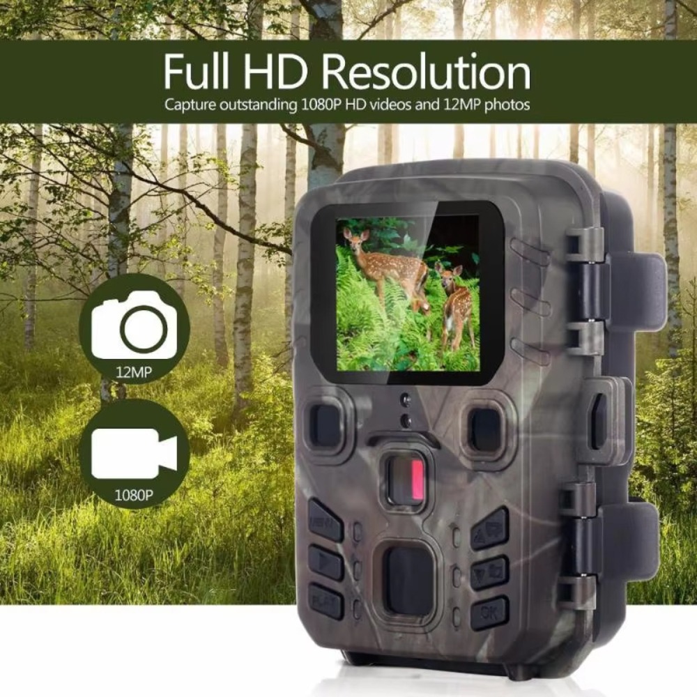 Trail Camera Wifi Bluetooth App Control - กล้องดักถ่ายสัตว์ป่าแบบไร้สายพร้อม Wifi ควบคุมผ่านแอป กล้องติดตามสัตว์แบบไร้สาย บลูทูธ 24MP