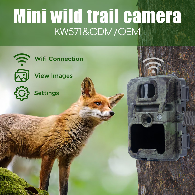 Hunting Game Camera Night Vision No Glow - กล้องมองกลางคืนแบบไม่มีแสงสะท้อน IP67 ความเร็วตอบสนอง 0.6 วินาที สำหรับการล่าสัตว์