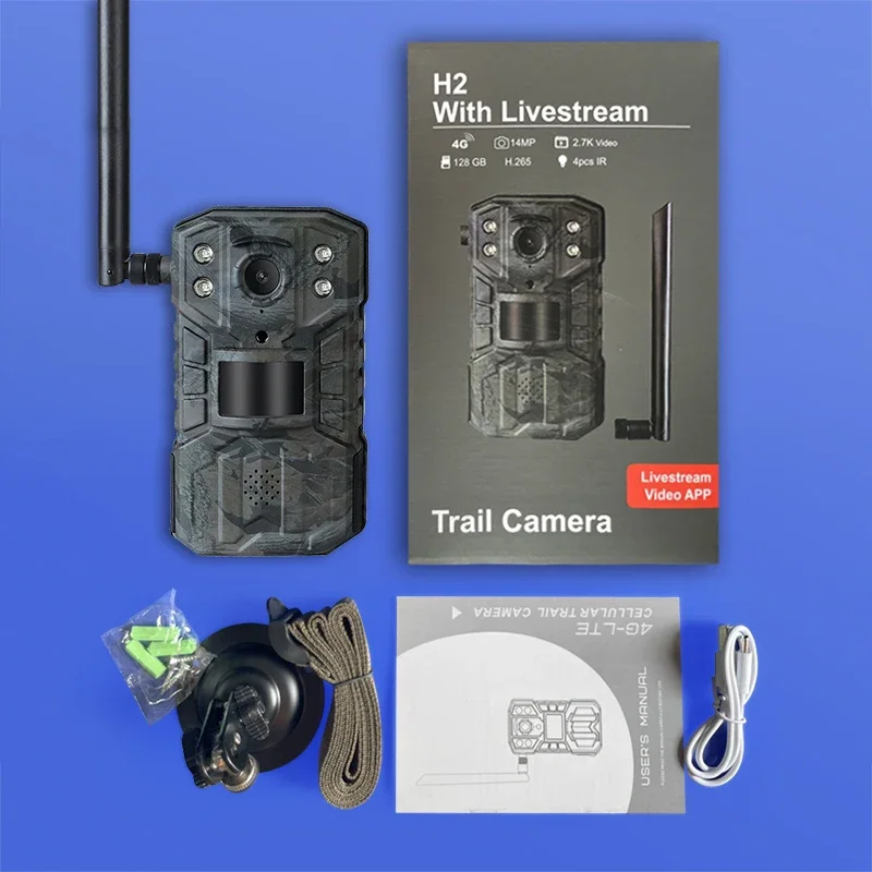 JerderFo Ucon H2 H6 กล้องถ่ายภ - Trail Camera Solar Panel Powered บทวิจารณ์และราคา