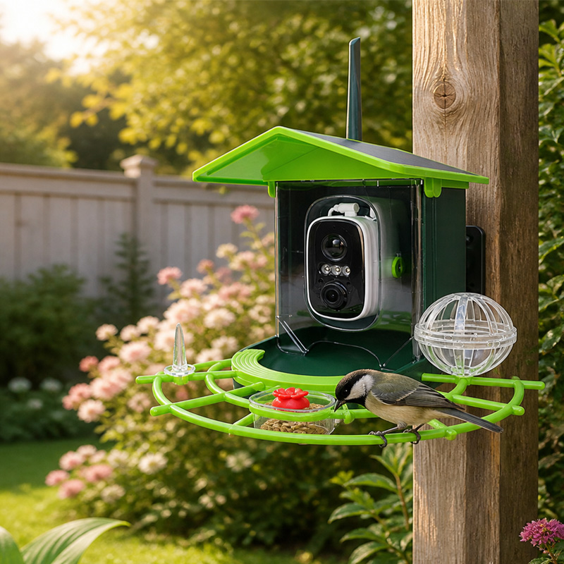 กล้อง WiFi อัจฉริยะสำหรับป้อนอ - Bird Feeder Camera Wifi Smart Ai บทวิจารณ์และราคา