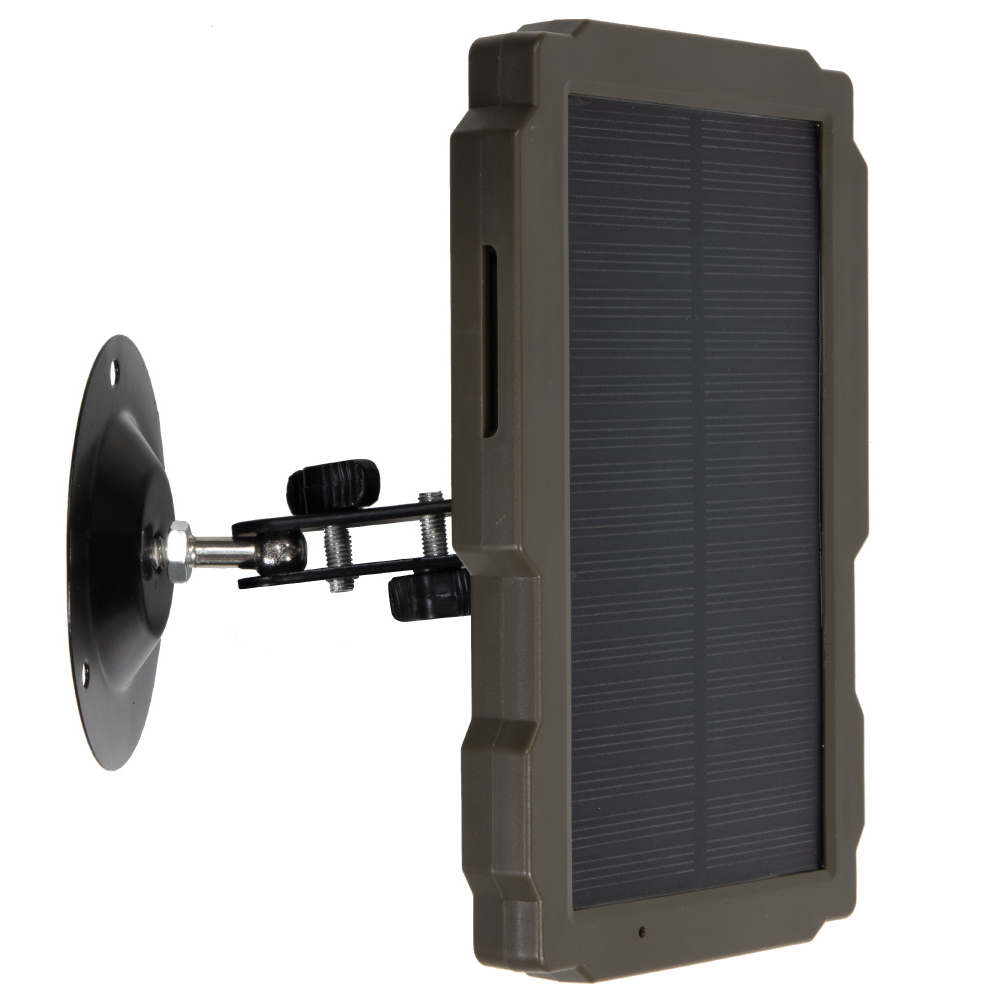 กลางแจ้งกันน้ํา 1700MAh แบตเตอ - Trail Camera Solar Panel Powered บทวิจารณ์และราคา
