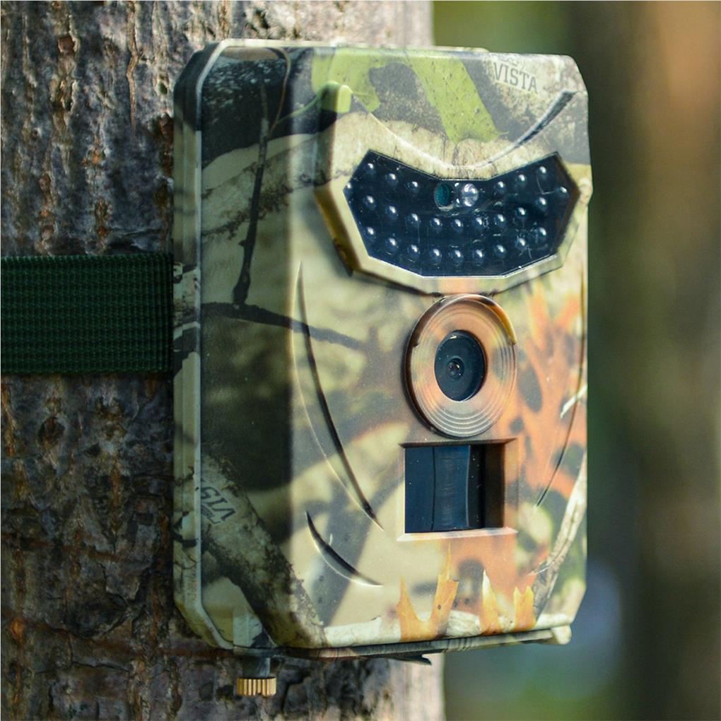 กล้องติดตามสัตว์ PR100 กล้องถ่ - Night Vision Trail Camera Infrared Leds บทวิจารณ์และราคา