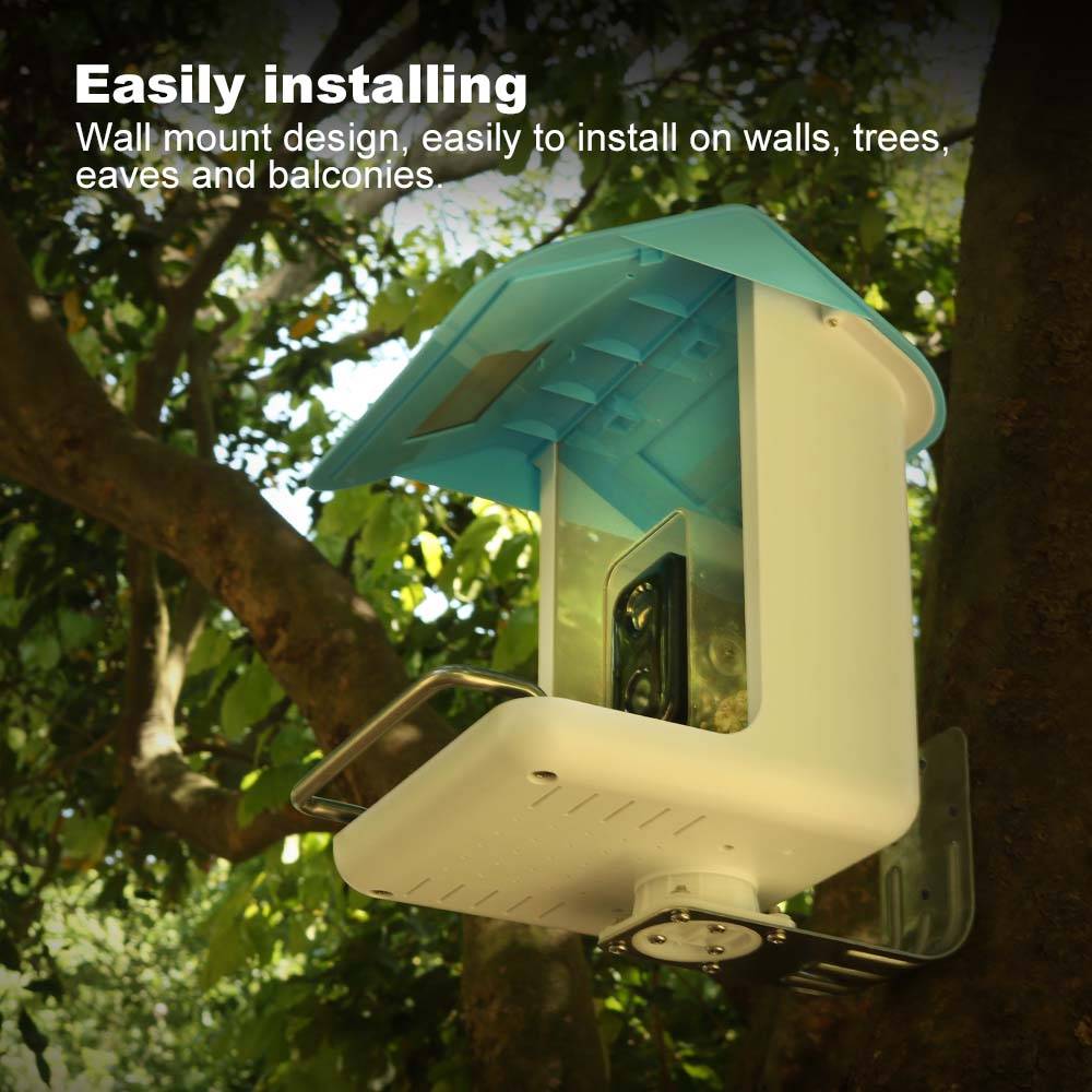 กล้องไวไฟสำหรับสัตว์ป่า ระบบ A - Bird Feeder Camera Wifi Smart Ai บทวิจารณ์และราคา