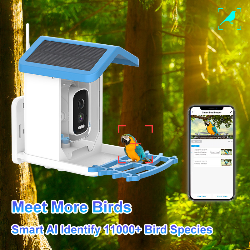 กล้องให้อาหารนกอัจฉริยะ AI Bir - Bird Feeder Camera Wifi Smart Ai บทวิจารณ์และราคา