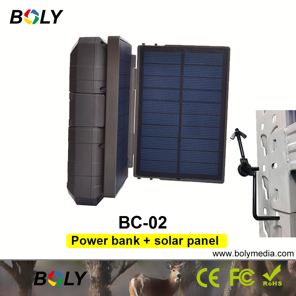 Boly BC-02 Mobile Power Bank P - Trail Camera Solar Panel Powered บทวิจารณ์และราคา
