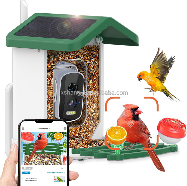 เครื่องให้อาหารนกอัจฉริยะแบบ W - Bird Feeder Camera Wifi Smart Ai บทวิจารณ์และราคา