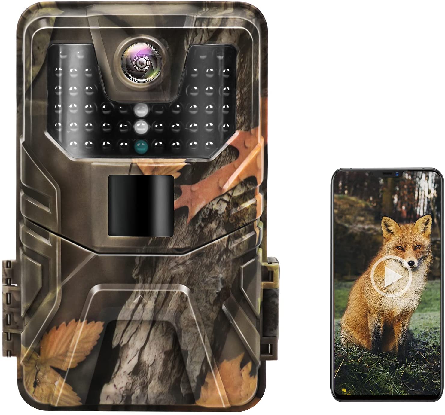 WIFI Live Stream Trail กล้อง4K - Trail Camera Wifi Bluetooth App Control บทวิจารณ์และราคา