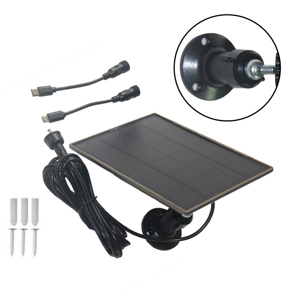 ชุดแผงโซลาร์เซลล์ 3W สำหรับกล้ - Trail Camera Solar Panel Powered บทวิจารณ์และราคา